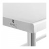 Stół ze stali nierdzewnej - 200 x 70 cm - rant - udźwig 95 kg - Royal Catering ROYAL CATERING 10012636 RCAT-200/70-SPS